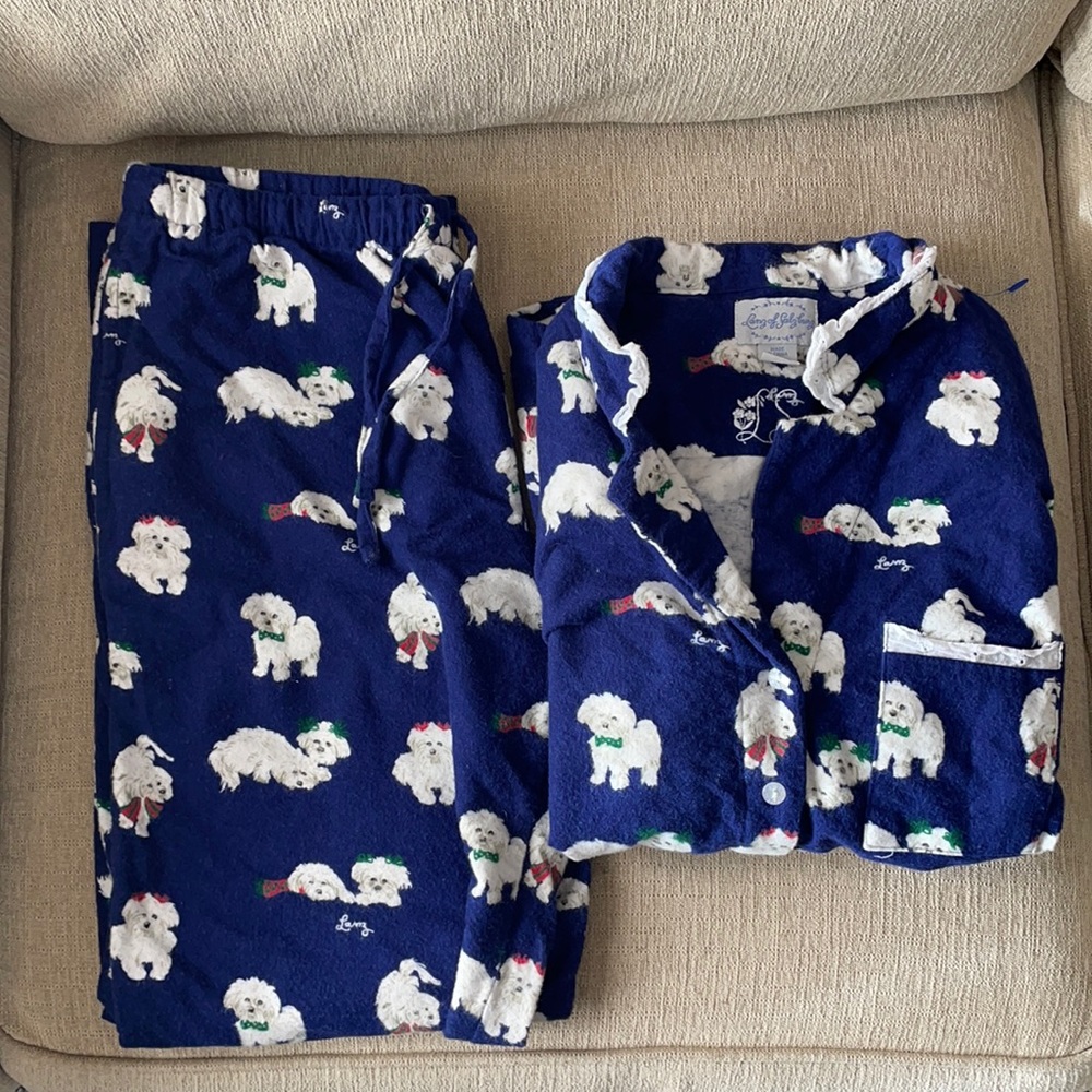 Woman’s Vintage Lanz of Salzburg 💯 cotton flannel pajama set size small